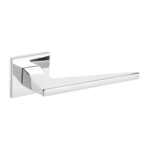 Klamka Lima fit chrom na rozecie kwadratowej VDS