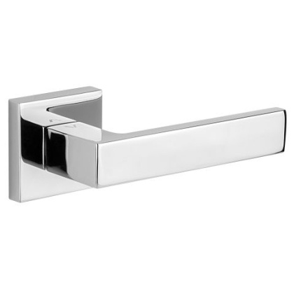 Klamka Warna chrom na rozecie kwadratowej VDS