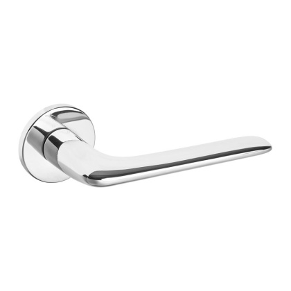 Klamka Ono fit chrom na rozecie okrągłej VDS