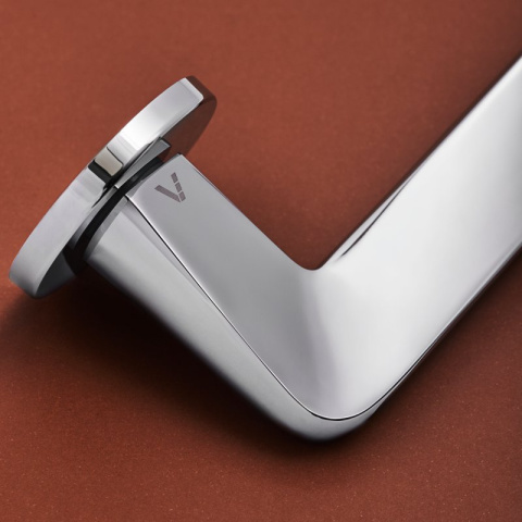 Klamka Mirage fit chrom na rozecie okrągłej VDS