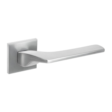 Klamka Sempre fit chrom-satyna na rozecie kwadratowej VDS