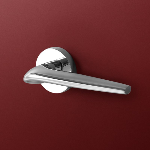 Klamka Julia chrom na rozecie okrągłej VDS