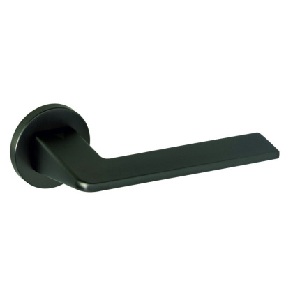 Klamka Vava fit antracyt na rozecie okrągłej VDS