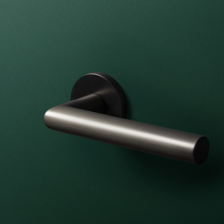 Klamka Vinci fit antracyt na rozecie okrągłej VDS