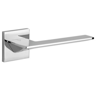 Klamka Vip fit chrom na rozecie kwadratowej VDS