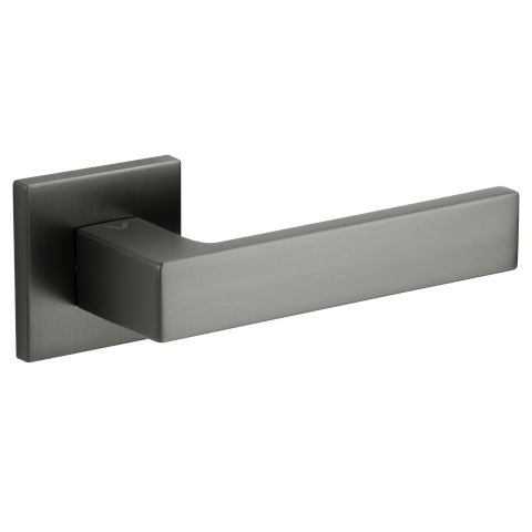 Klamka Warna fit antracyt na rozecie kwadratowej VDS