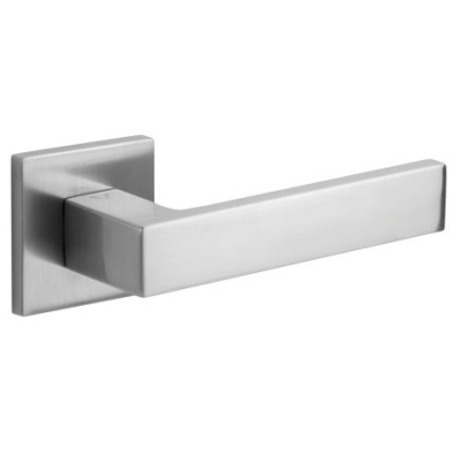 Klamka Warna fit chrom-satyna na rozecie kwadratowej VDS