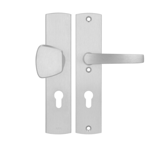 Klamko Pochwyt AXA Diva ++ F6 inox rozstaw 72 mm