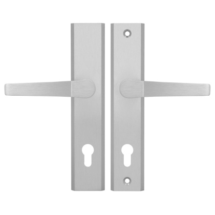 Klamko Klamka AXA Fast Premium F6 inox rozstaw 92 mm