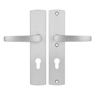 Klamko Klamka AXA Diva ++ F6 inox rozstaw 72 mm