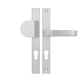 Klamko Pochwyt AXA Slim ++ F6 inox rozstaw 72 mm