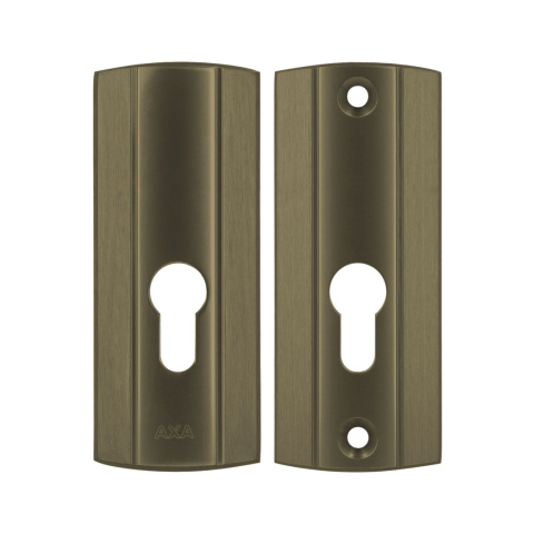 Rozeta górna AXA Prestige Długa F4 stare złoto