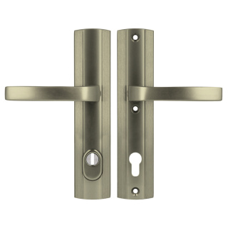 Klamko Klamka AXA Prestige Flex ++ F9 tytan rozstaw 90 mm