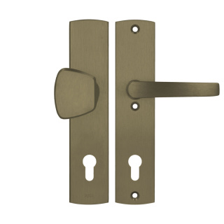 Klamko Pochwyt AXA Diva ++ F4 stare złoto rozstaw 92 mm