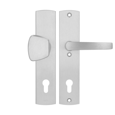 Klamko Pochwyt AXA Diva ++ F6 inox rozstaw 92 mm