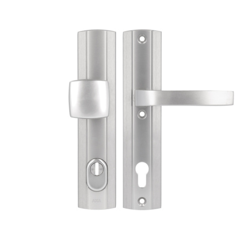 Klamko Pochwyt AXA Prestige Flex ++ F6 inox rozstaw 92 mm