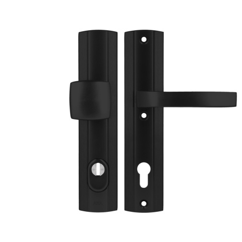 Klamko Pochwyt AXA Prestige Flex ++ F8 czarna rozstaw 90 mm