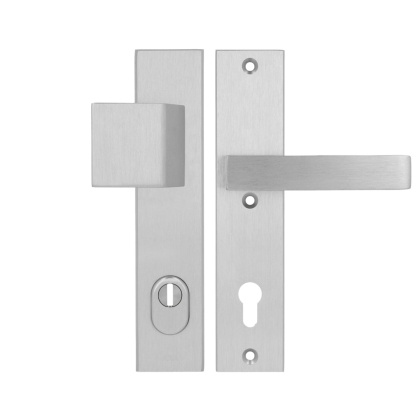 Klamko Pochwyt AXA Royal Flex ++ F6 inox rozstaw 92 mm