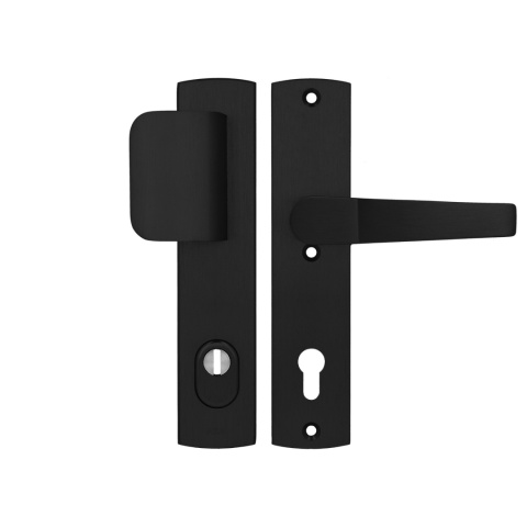 Klamko Pochwyt AXA Arrow Flex Premium ++ F8 czarna rozstaw 92 mm