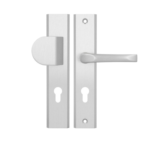 Klamko Pochwyt AXA Niagara ++ F6 inox rozstaw 72 mm