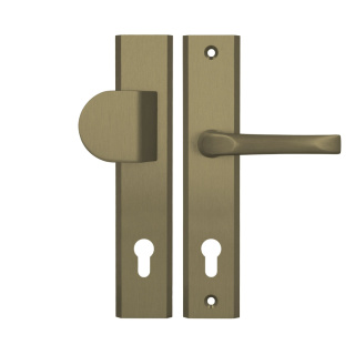 Klamko Pochwyt AXA Niagara ++ F4 stare złoto rozstaw 92 mm