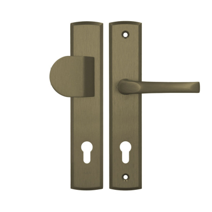 Klamko Pochwyt AXA Manitoba ++ F4 stare złoto rozstaw 92 mm