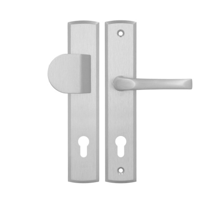 Klamko Pochwyt AXA Manitoba ++ F6 inox rozstaw 92 mm