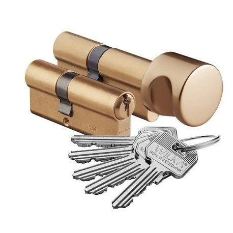 Zestaw wkładek Wilka na jeden klucz 35/40+40/35G klasa B mosiądz 5 kluczy