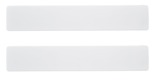 Insert do klamki Genova INS G 800 P biały pełny 2 sztuki