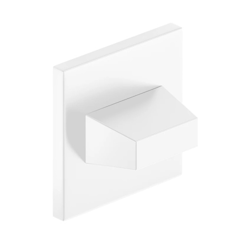 Rozeta kwadratowa Slim biała wc