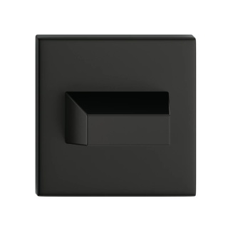 Rozeta kwadratowa Slim czarna wc