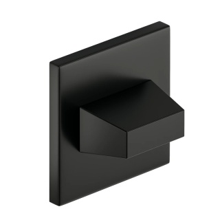 Rozeta kwadratowa Slim czarna wc