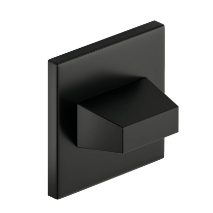 Rozeta kwadratowa Slim czarna wc