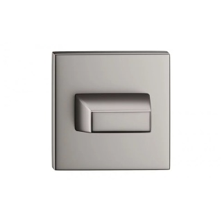 Rozeta kwadratowa Slim gunmetal wc