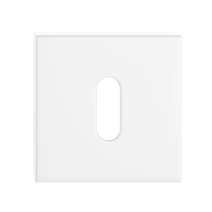 Rozeta kwadratowa Slim biała klucz