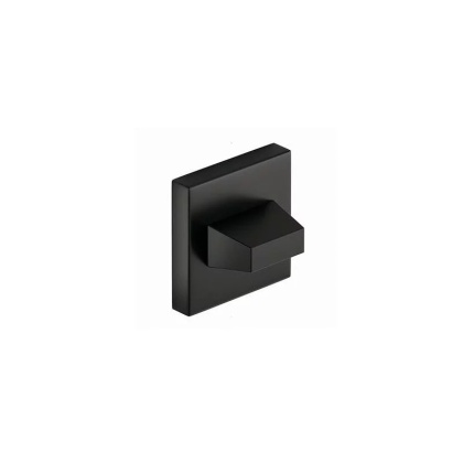 Rozeta kwadratowa czarna wc