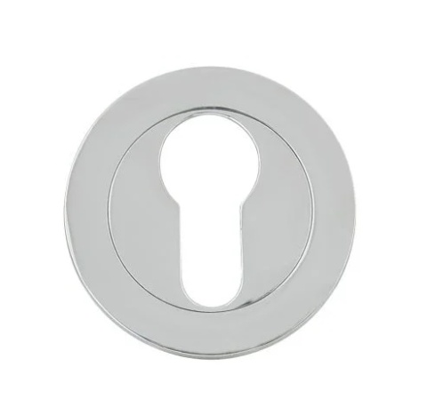 Rozeta okrągła 950 M6 chrom wkładka