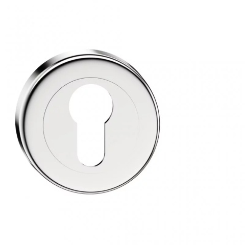 Rozeta okrągła CL chrom błyszczący wkładka