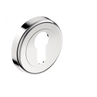 Rozeta okrągła CL chrom błyszczący wkładka