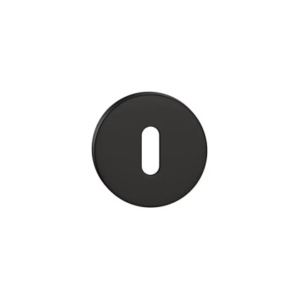 Rozeta okrągła Slim czarna klucz