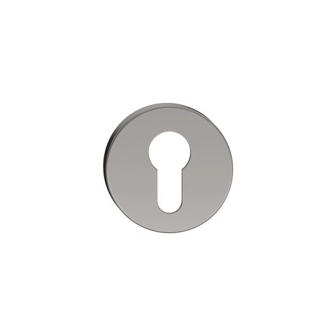 Rozeta okrągła Slim gunmetal wkładka