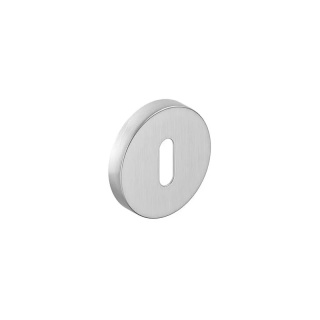 Rozeta okrągła chrom szczotkowany klucz