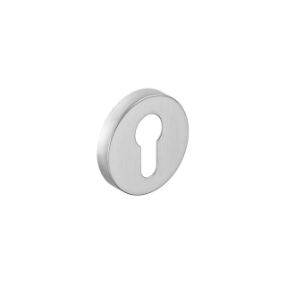 Rozeta okrągła chrom szczotkowany wkładka