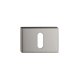 Rozeta prostokątna gunmetal klucz