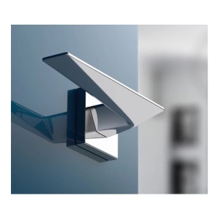 Klamka Blade chrom na rozecie kwadratowej Corona