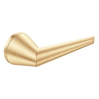 Klamka Unica Slim mosiądz matowy na rozecie okrągłej Corona